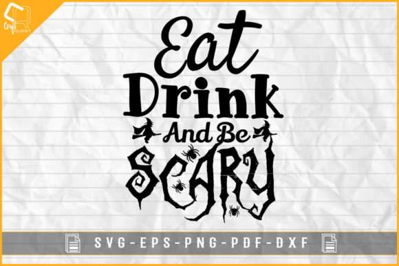 Eat Drink And Be Scary Graphics for Local Business Branding