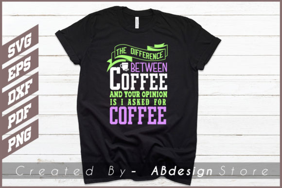 Funny Coffee SVG for Brand Graphics and Print Templates
